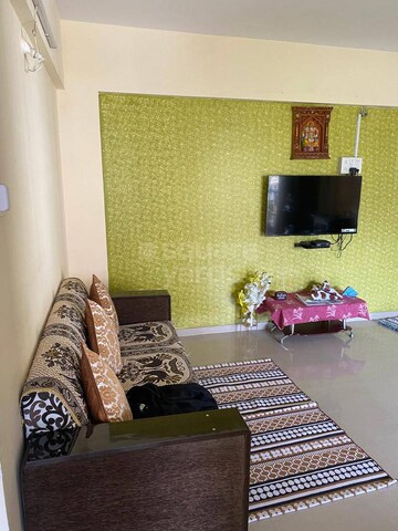 Living Room in 2 BHK Apartment at Amber Park, Ambegaon Budruk – for Sale