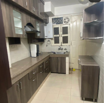 Kitchen in 3 BHK Apartment at Tulip White, Sector 69 – for Rent