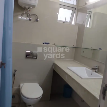 Bathroom in 2 BHK Apartment at Emaar MGF The Palm Drive Studios, Sector 66 – for Rent