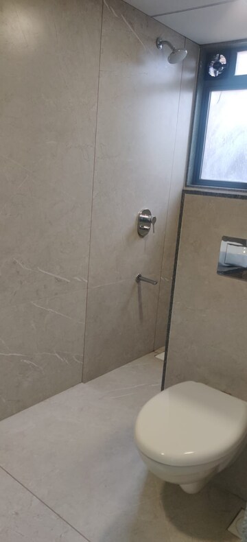 Attached Bathroom in 3 BHK Apartment at Vesu – for Sale