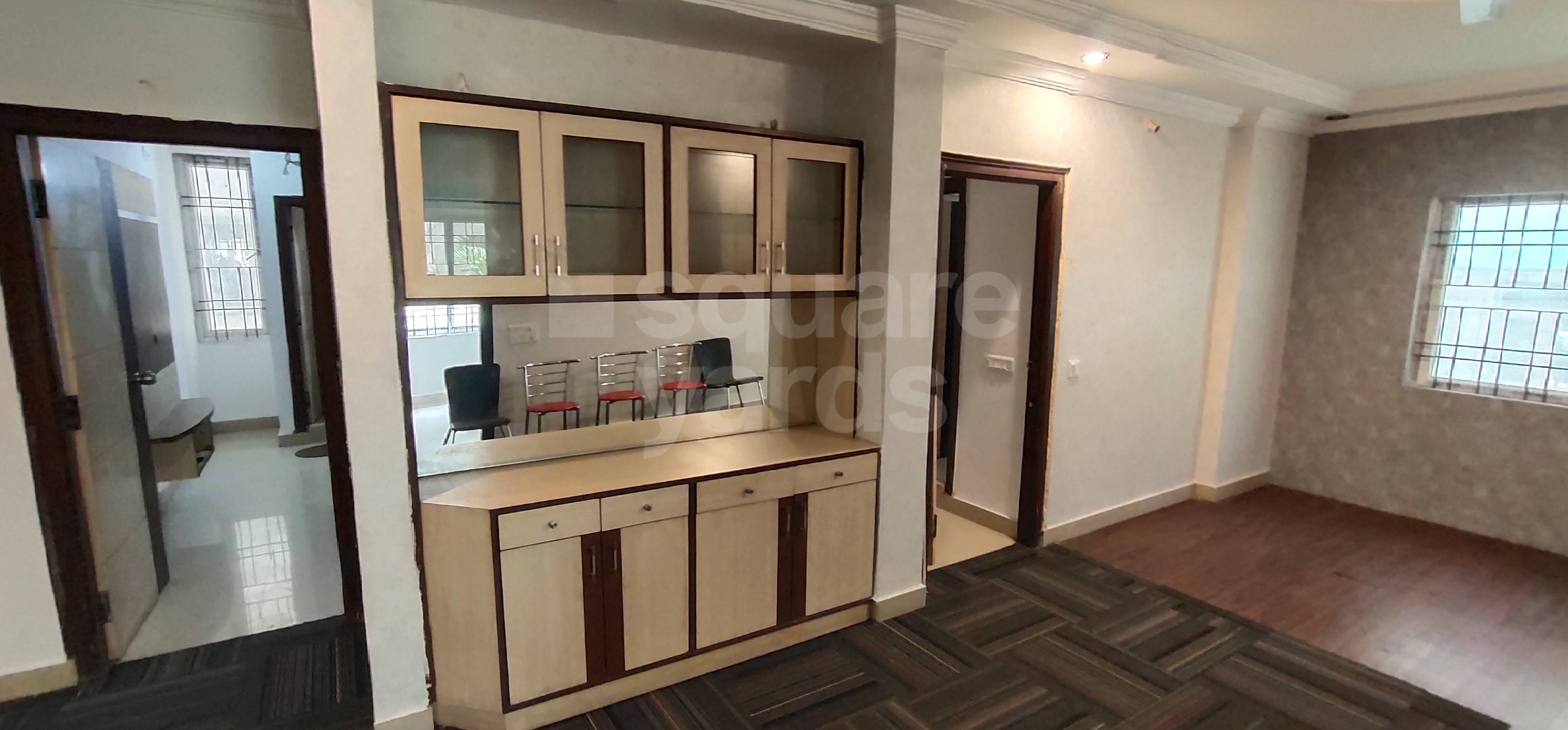 Rental 3 Bedroom 1850 Sq.Ft. Apartment in Kondapur Hyderabad 4661659