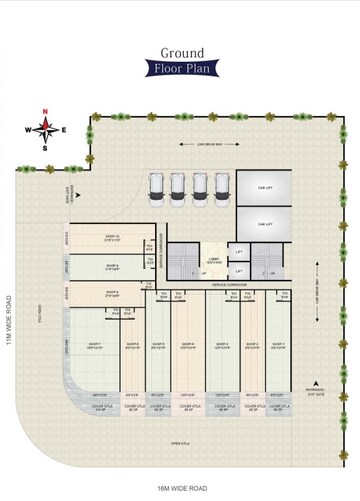 Floor Plan in 2 BHK Builder Floor at Kharghar Sector 34 – for Sale