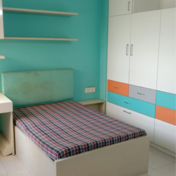Bedroom in 3 BHK Apartment at Tulip Violet, Sector 69 – for Rent
