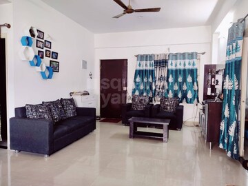 Living Room in 3 BHK Apartment at DS Max Solitaire, Horamavu – for Rent