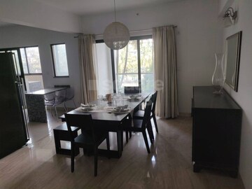 Living Room in 3 BHK Apartment at Embassy Heaven, Rt Nagar – for Sale