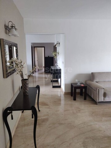 Living Room in 3 BHK Apartment at Embassy Heaven, Rt Nagar – for Sale