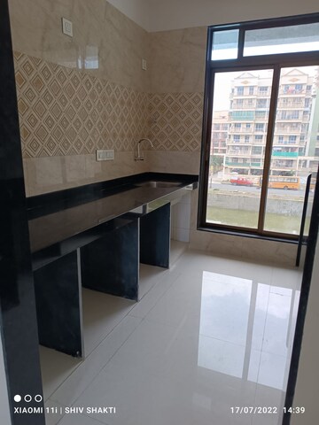 Kitchen in 1 BHK Builder Floor at Siddharth Geetanjali Solitaire, Taloja – for Sale
