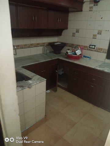 Kitchen in 3 BHK Builder Floor at Rohini Sector 7 – for Rent