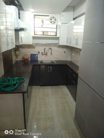 Kitchen in 3 BHK Builder Floor at Rohini Sector 7 – for Rent
