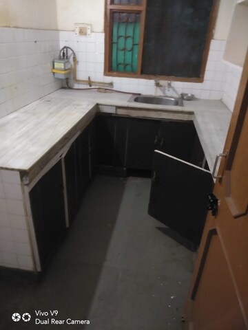 Kitchen in 3 BHK Builder Floor at Rohini Sector 9 – for Rent