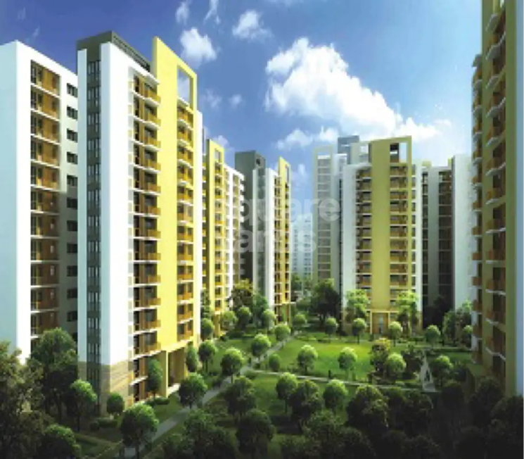 Exterior View, unitech-uniworld-gardens-2 2 Bedroom 973 Sq.Ft. Apartment In Sector 47 Gurgaon 4452271