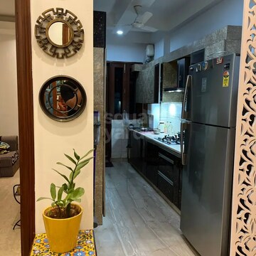 Kitchen in 3 BHK Builder Floor at Ansal Esencia-Mulberry Homes, Sector 67 – for Rent