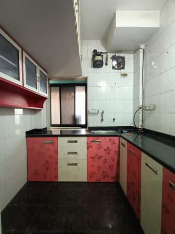 Kitchen in 1 BHK Apartment at Seawoods – for Rent