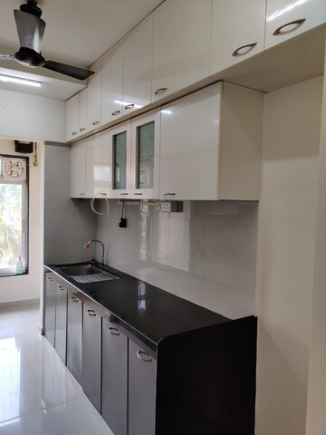 Kitchen in 2.5 BHK Apartment at Godrej Prime, Chembur – for Rent