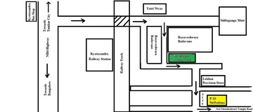 5 BHK Independent House – Map Location View at Kyathsandra - for Sale