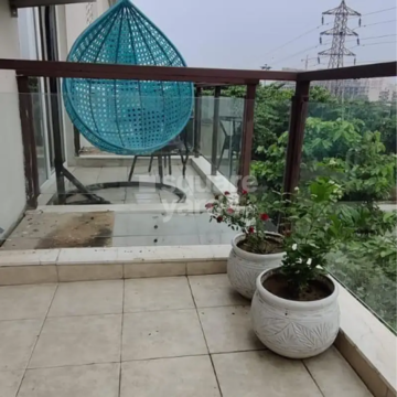 Balcony in 3 BHK Apartment at BPTP Astaire Gardens, Sector 70a – for Rent