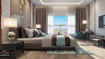 Master Bedroom in 3 BHK Apartment at Sheth 72 West, Andheri West – for Sale