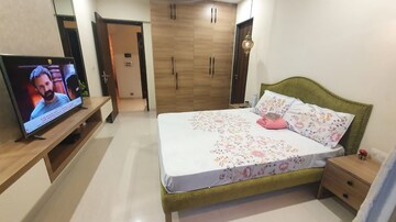 Bedroom in 3.5 BHK Apartment at Adani Western Heights Sky Apartments, Andheri West – for Rent