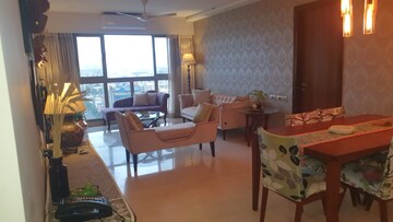Living Room in 3.5 BHK Apartment at Adani Western Heights Sky Apartments, Andheri West – for Rent