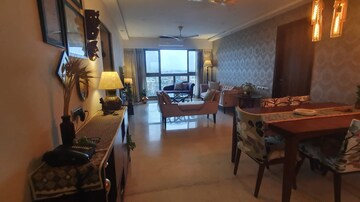 Living Room in 3.5 BHK Apartment at Adani Western Heights Sky Apartments, Andheri West – for Rent