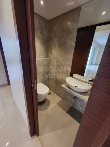 Bathroom in 4 BHK Apartment at Parinee Aria, Juhu – for Rent