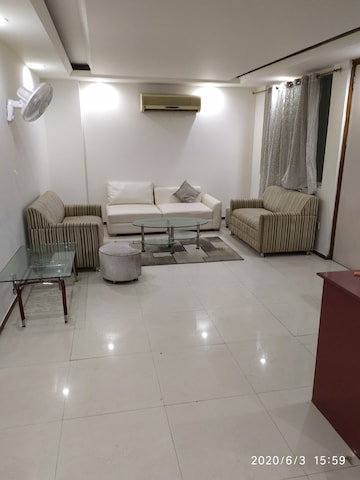 Living Room in 1 BHK Builder Floor at Greater Kailash I – for Rent