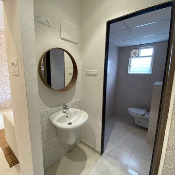 Bathroom in 3.5 BHK Apartment at Goel Ganga Millennia, Undri – for Sale