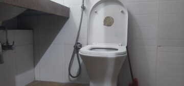 Bathroom in 3 BHK Apartment at Sheth Avalon, Majiwada – for Rent