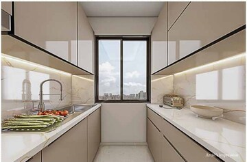 Kitchen in 3 BHK Apartment at NVN ODC 1, Goregaon West – for Sale