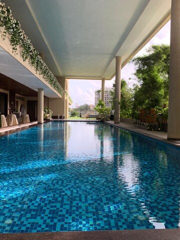 Swimming Pool in 4 BHK Apartment at Raiaskaran Parthenon, Andheri West – for Sale
