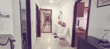 Living Room in 4 BHK Apartment at Adani Western Heights Sky Apartments, Andheri West – for Rent