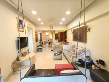 Living Room in 3 BHK Apartment at Vithal Kunj Apartment, Andheri West – for Sale