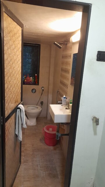 Attached Bathroom in 1 BHK Apartment at Lokhandwala Complex, Andheri West – for Rent