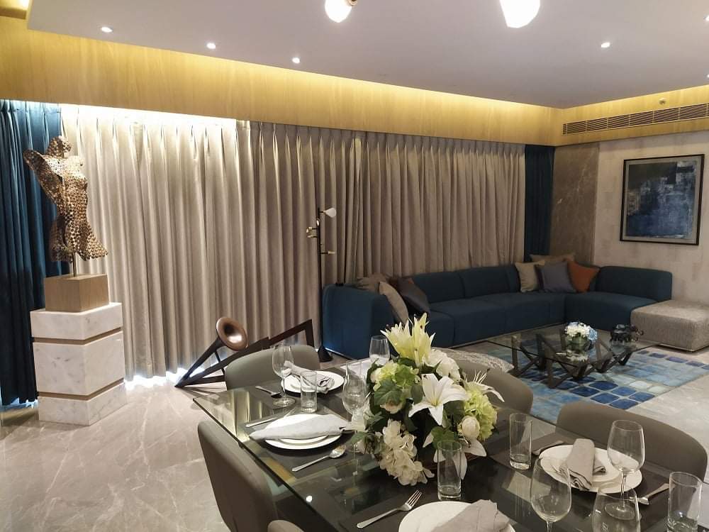 Rental 3 Bedroom 1170 Sq.Ft. Apartment in Sheth Vasant Lawns, Majiwada