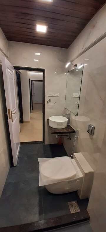 Bathroom in 2 BHK Apartment at Aashirwad Apartments, Andheri West – for Rent