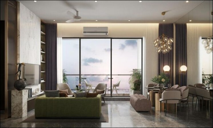 Living Room, moraj-opulence 3 Bedroom 1442 Sq.Ft. Apartment In Mahim Mumbai 4720227