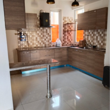 Kitchen in 3 BHK Apartment at Tulip Violet, Sector 69 – for Rent