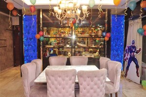 Living Room in 4 BHK Apartment at Kolte Patil Elburz Hills Dales, Undri – for Sale