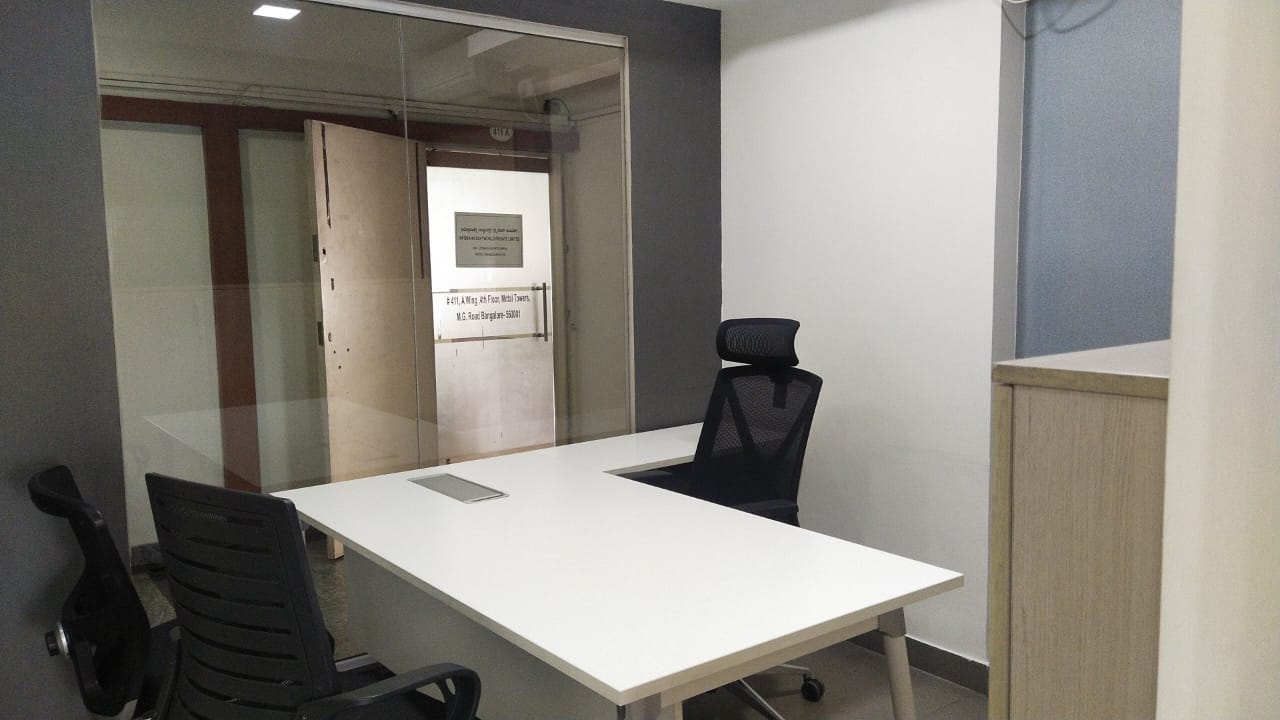 Rental Commercial Office Space 1200 Sq.Ft. in Residency Road Bangalore