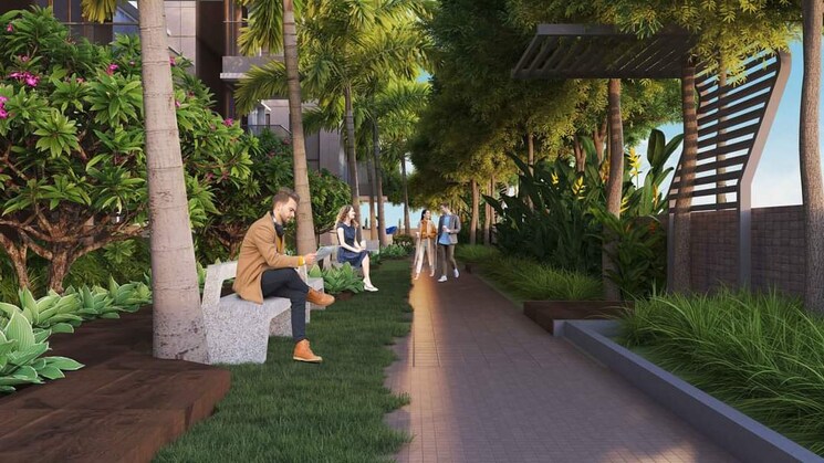 Garden, chanda nagar 3 Bedroom 2032 Sq.Ft. Apartment In Chanda Nagar Hyderabad 4767527