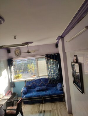 Living Room in 1 BHK Apartment at Surya Kiran CHS Ghansoli, Ghansoli – for Rent