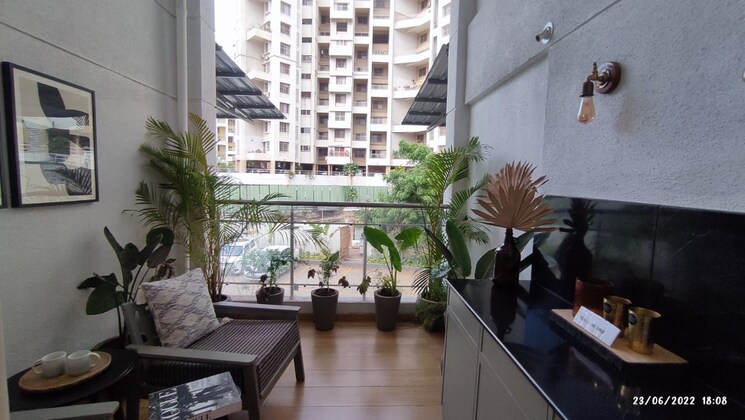 Balcony, paranjape-schemes-gloria-grand 2 Bedroom 645 Sq.Ft. Apartment In Bavdhan Pune 4730813