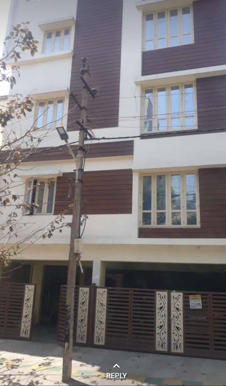 Rental 2 Bedroom 600 Sq.Ft. Builder Floor in Mahalakshmi Layout