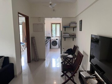 Living Room in 2 BHK Apartment at Juhu – for Rent