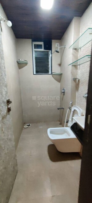 Bathroom in 2 BHK Apartment at Krishna Heights Ghansoli, Ghansoli – for Rent