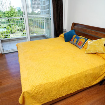Bedroom in 3 BHK Apartment at M3M Marina, Sector 68 – for Rent