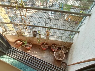 Balcony in 2 BHK Apartment at Seawoods – for Rent