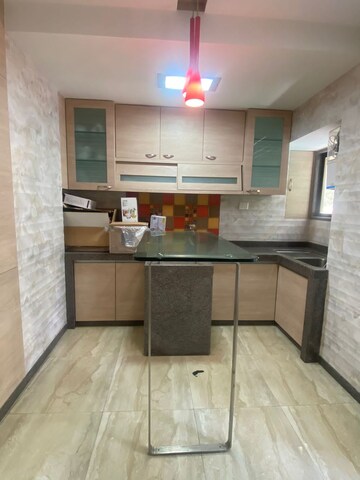 Kitchen in 2.5 BHK Apartment at Oberoi Springs, Andheri West – for Rent