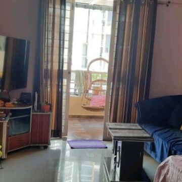 Living Room in 1 BHK Apartment at Keystone Hills, Undri – for Rent