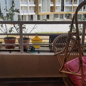 Balcony in 1 BHK Apartment at Keystone Hills, Undri – for Rent